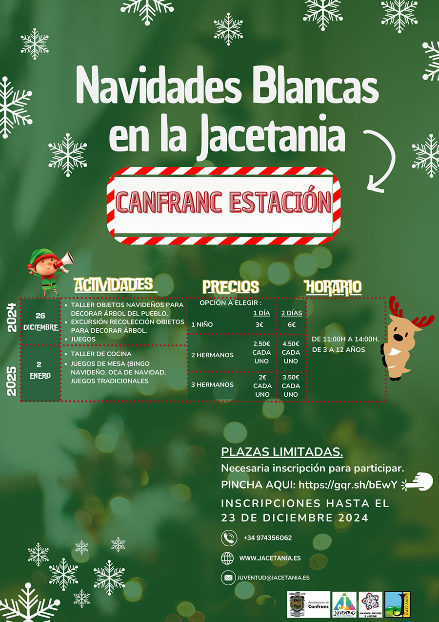 Navidades blancas en la Jacetania