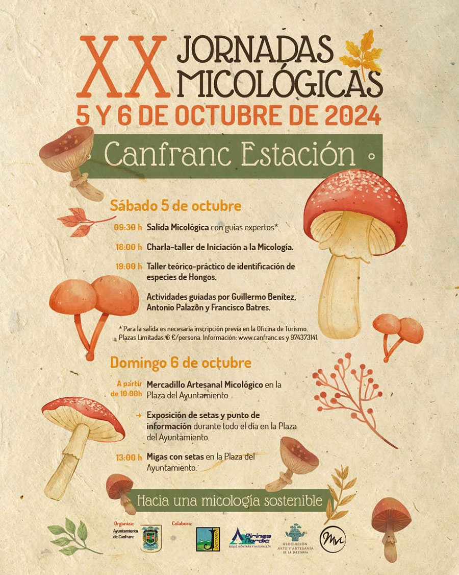 XX Jornadas micológicas de Canfranc