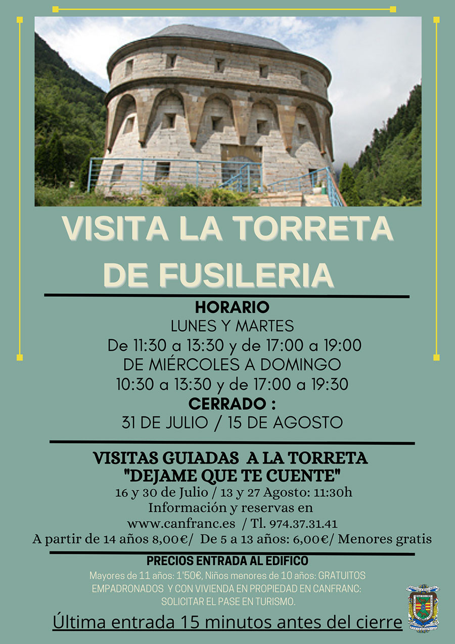 Exposiciones en la Torreta de Fusilería, verano 2024