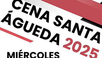 Cena de Santa gueda 2025